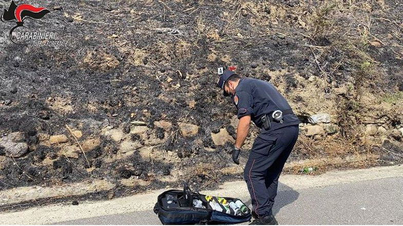 La procura di Cosenza chiude il cerchio su un piromane: aveva dato fuoco a un'area boschiva in modo doloso