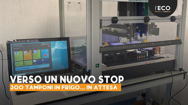 Laboratorio tamponi, verso un nuovo stop: questa volta mancano i “puntali”