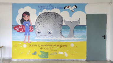 SosteniAmo: un murales per il rispetto dell'ambiente all’IC “A.Amarelli”    