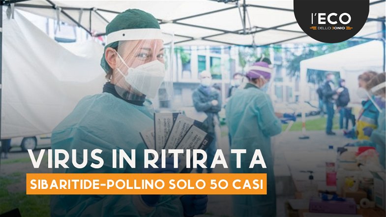 Covid: la Sibaritide conta 50 nuovi casi, 21 dei quali a Cassano Jonio