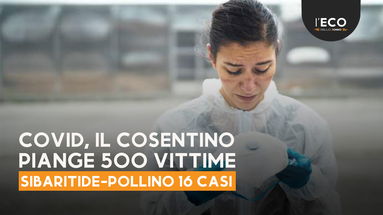 Covid, la provincia di Cosenza piange 500 vittime da inizio pandemia