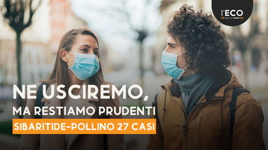 Covid, nella Sibaritide-Pollino 27 nuovi positivi, 16 dei quali a Corigliano-Rossano