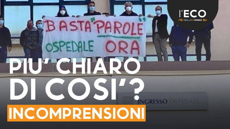 Ospedale Cariati, Spirlì: «Non ho ancora capito quello che vogliono i cariatesi»