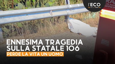 Un ragazzo di colore investito nella notte. La Statale 106 miete un'altra vittima