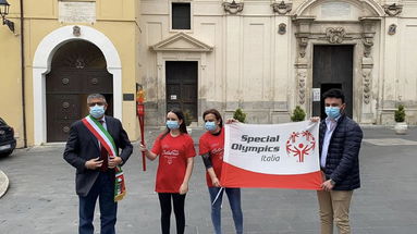 La Torcia Olimpica dei Giochi Nazionali Special Olympics #SmartGAmes fa tappa a Cassano