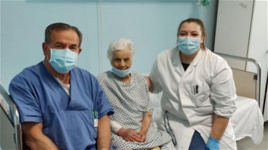 Castrovillari, ortopedia da record. Nonna di 100 anni operata al femore