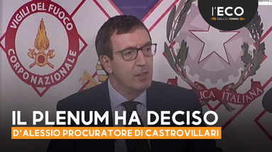 Il CSM nomina il procuratore capo di Castrovillari. È Alessandro D'Alessio