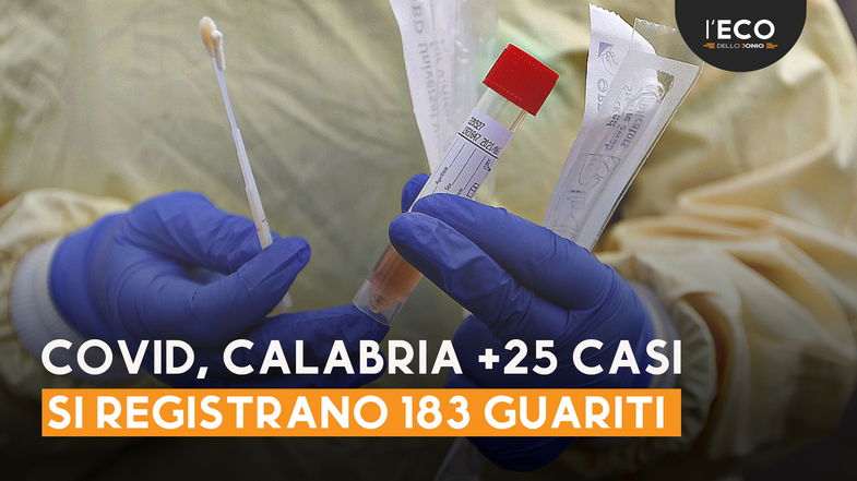 Covid, 25 nuovi casi in Calabria di cui 9 sono migranti - TUTTI I NUMERI DEL CONTAGIO