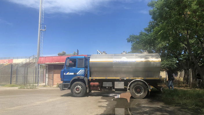 Emerganza a Corigliano-Rossano: attivato il servizio autobotte su tutto il territorio