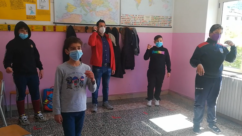 Body percussion a scuola per gli studenti di Calopezzati, Mandatoriccio e Pietrapaola