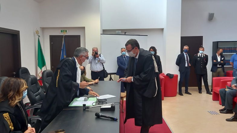 Credibilità e umiltà, si insedia così il nuovo procuratore capo di Castrovillari