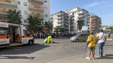 Corigliano-Rossano, tragico incidente in viale Moro. Investita una donna: è morta