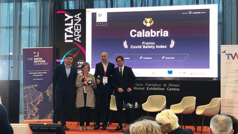 “Calabria straordinaria” il premio “Covid Safety Index” va alla Regione