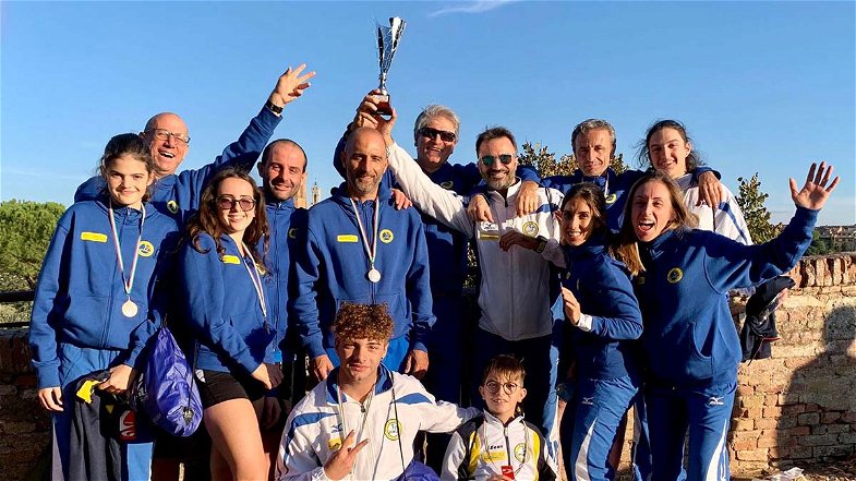 La CorriCastrovillari conquista il bronzo ai Campionati Nazionali ASI a Siena