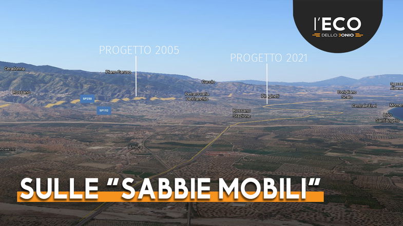 Sibari-Co-Ro, una strada sulle “sabbie mobili”: Quanto sarebbe fattibile un percorso a monte tra vincoli e dissesto idrogeologico?