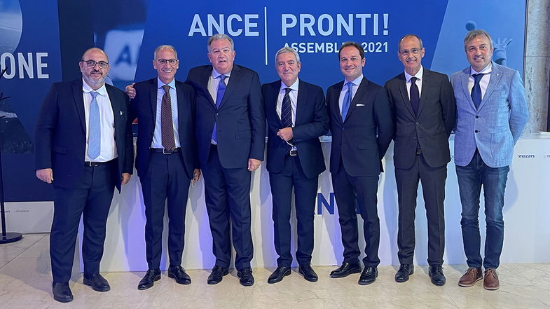 Ance Calabria presente all'assemblea nazionale a Roma: «Pronti a fare il nostro lavoro»