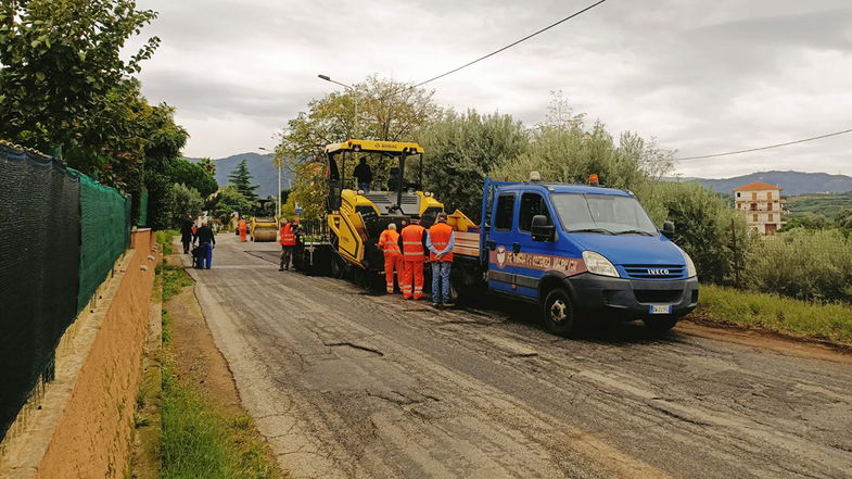 Co-Ro, riprendono i lavori nel tratto stradale che attraversa Piragineti