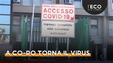 Covid, impennata di nuovi casi a Corigliano-Rossano: 132 in 10 giorni (35 in 24 ore)
