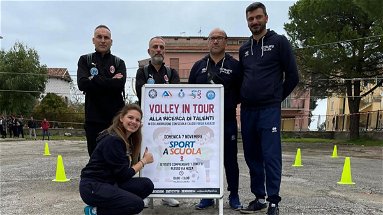 A Co-Ro tutti in campo con entusiasmo per l’evento “Volley in Tour – alla Ricerca di Talenti”