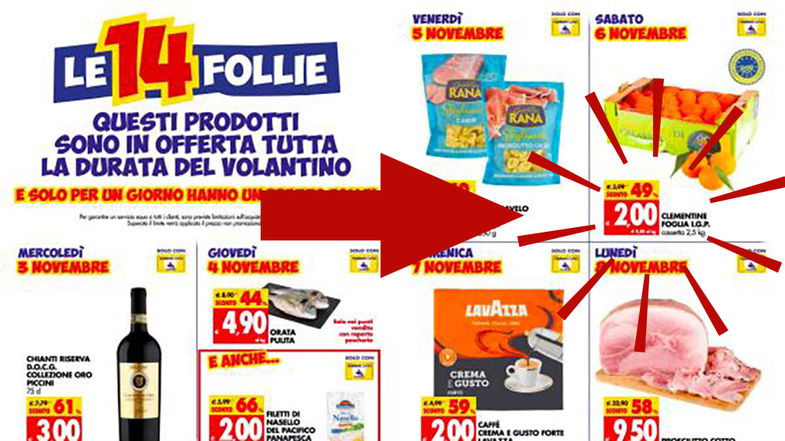 La «follia» dei supermercati del nord: clementine a 80 centesimi al kilo