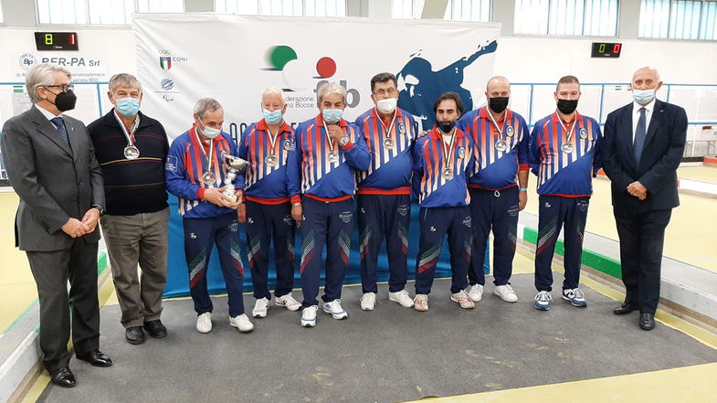 Campionato di bocce, squadra cosentina vice campione d'Italia di Terza Categoria