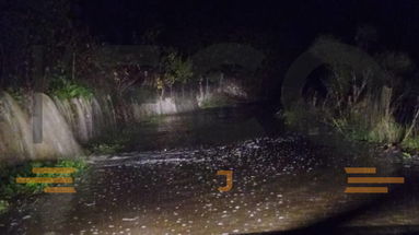 Bomba d'acqua a Cerchiara. Situazione altamente critica: «La pioggia era così fitta da sembrare nebbia»