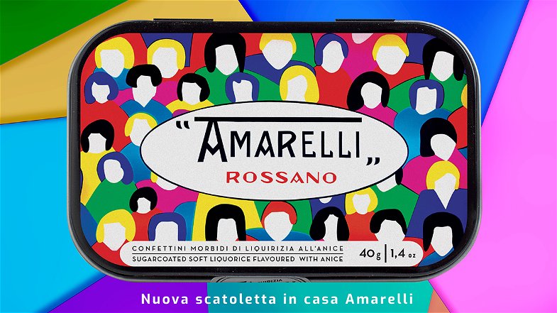 Amarelli tra liquirizia e design: l’artista Lodola firma la scatolina limited edition 