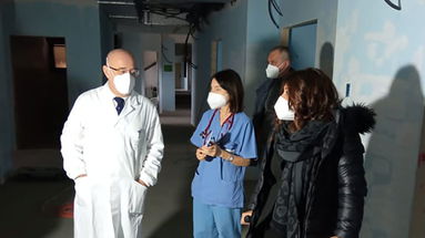 Straface (FI) visita lo Spoke di Co-Ro: «Massima attenzione alle questioni sanitarie»