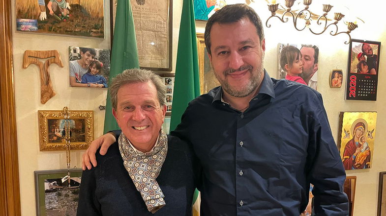 Lega, incontro a Roma tra il commissario regionale Saccomanno e Matteo Salvini