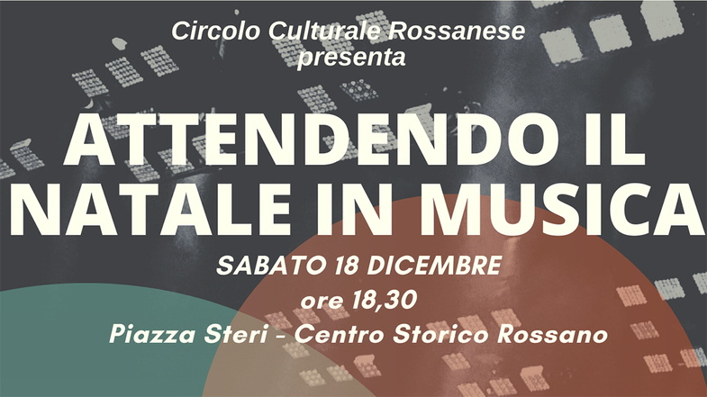 Aspettando il Natale, incontro al Circolo Culturale Rossanese