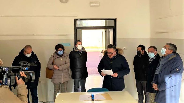 Cassano, consegnati i lavori alla scuola primaria San Nicola 