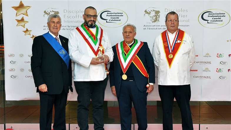 Morano, stella d'Oro al merito professionale per lo chef Pierluigi Vacca