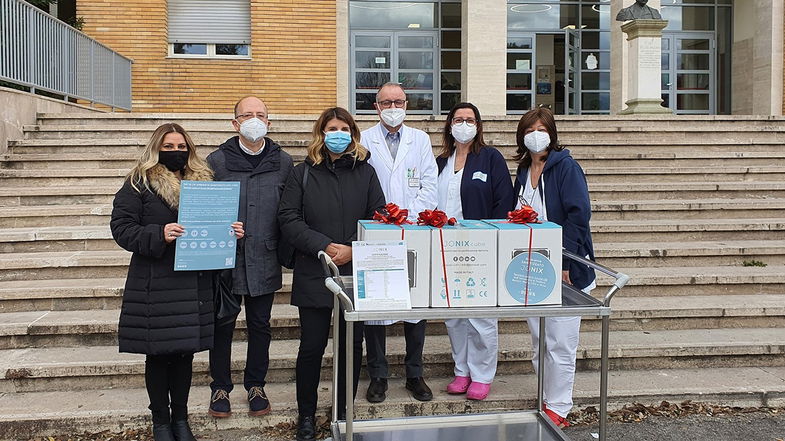 Cosenza, donati tre sanificatori d’aria all’Unità operativa di Pediatria dell’Annunziata