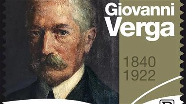 Un francobollo per Giovanni Verga, così Poste italiane omaggia lo scrittore del 