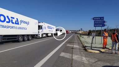 Sciopero autotrasportatori, Sibaritide paralizzata: forti rallentamenti sulla SS534 e sulla SS106 - VIDEO