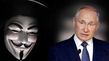 Attacchi informatici alla Russia: Anonymous mette in crisi l'Impero di Putin