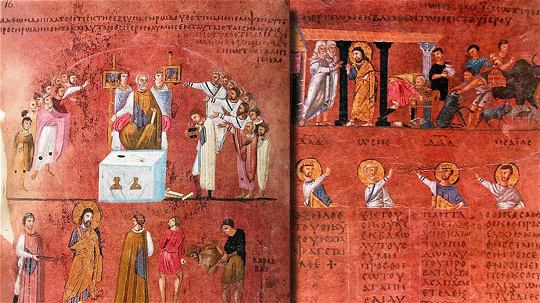 Il 5 marzo si espone una nuova miniatura del Codex Purpureus 