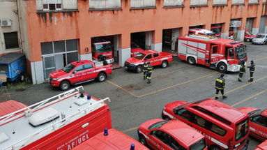 Sciopero dei Vigili del Fuoco della provincia di Cosenza, anche il persona di Castrovillari scende in piazza