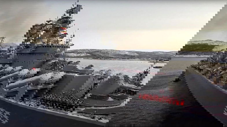 La flotta russa “sfida” le navi Nato a largo delle coste ioniche calabresi