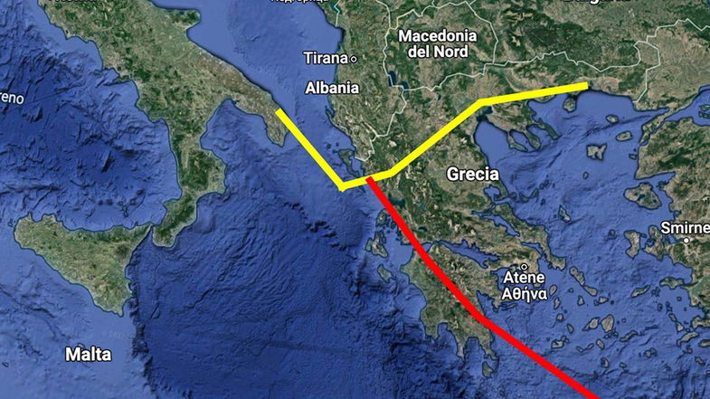 Il Mar Jonio al centro degli approvvigionamenti energetici con il gasdotto EastMed-Poseidon 