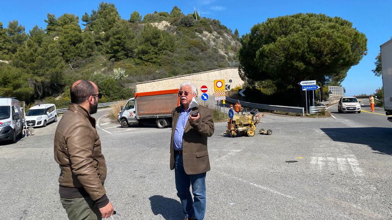 Roseto e lavori SS106, il sindaco Mazzia rassicura: «Nessuna limitazione al traffico nel centro abitato»