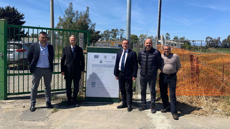 Crosia punta alla tutela dell'ambiente e del mare: al via i lavori per il potenziamento del depuratore