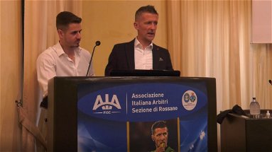 Gianni Beschin rivive nell'evento organizzato dalla sezione AIA di Rossano: ospite speciale l'arbitro Daniele Orsato 