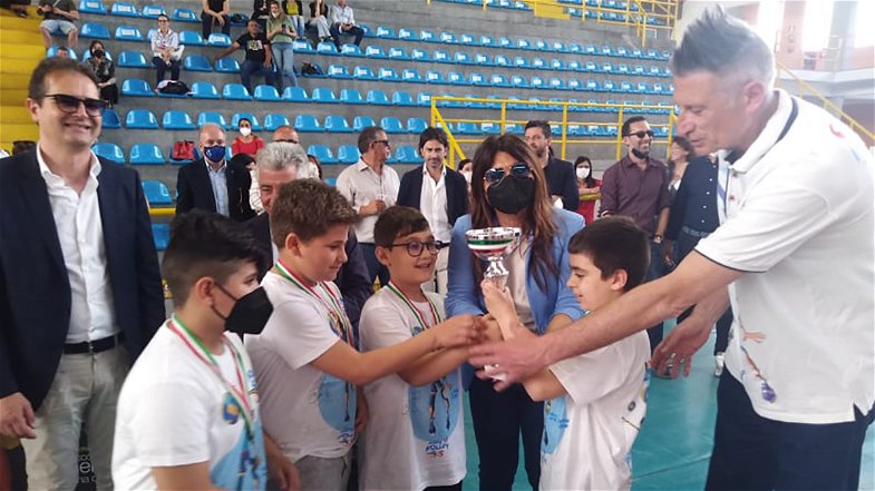 PalaBrillia in festa, Straface (FI): «Sport e socialità, il binomio vincente della Corigliano Volley»