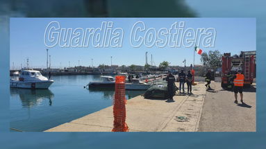 Sicurezza in mare, stamane esercitazione antincendio della Guardia Costiera nel porto di Corigliano-Rossano 