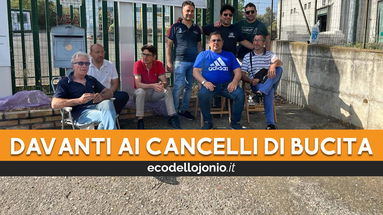 Nuovo sit-in di protesta dei dipendenti dell'impianto rifiuti di Bucita: zero certezze sul futuro lavorativo