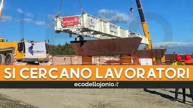 Lavori statale 106, Webuild cerca giovani lavoratori: li forma e gli dà un contratto a tempo indeterminato