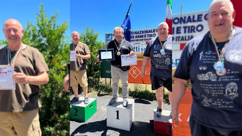 Campionato Tiro a lunga distanza: Il cassanese Vinicio Lombardi vincitore di ben due categorie 