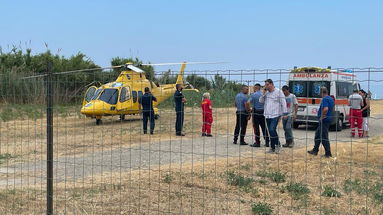 Malore per un ragazzo a Calopezzati, arriva l'elisoccorso