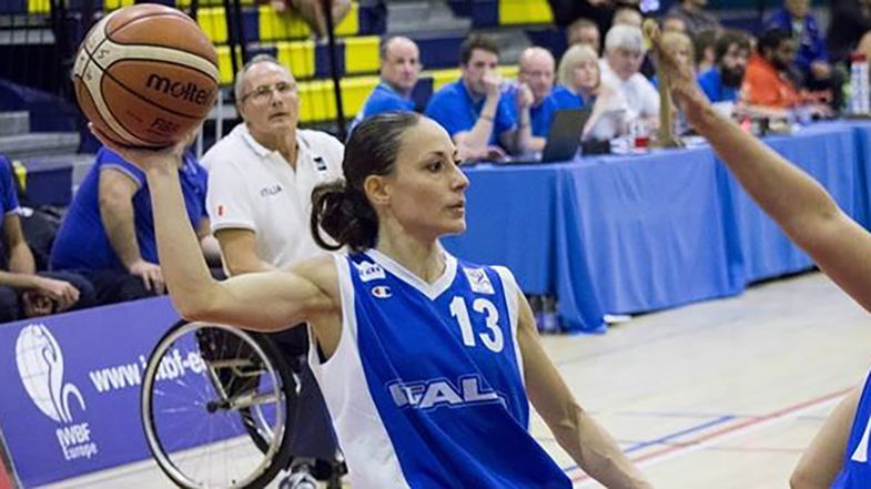 Basket in Carrozzina, quest'anno in campo la top scorer Ilaria D'Anna